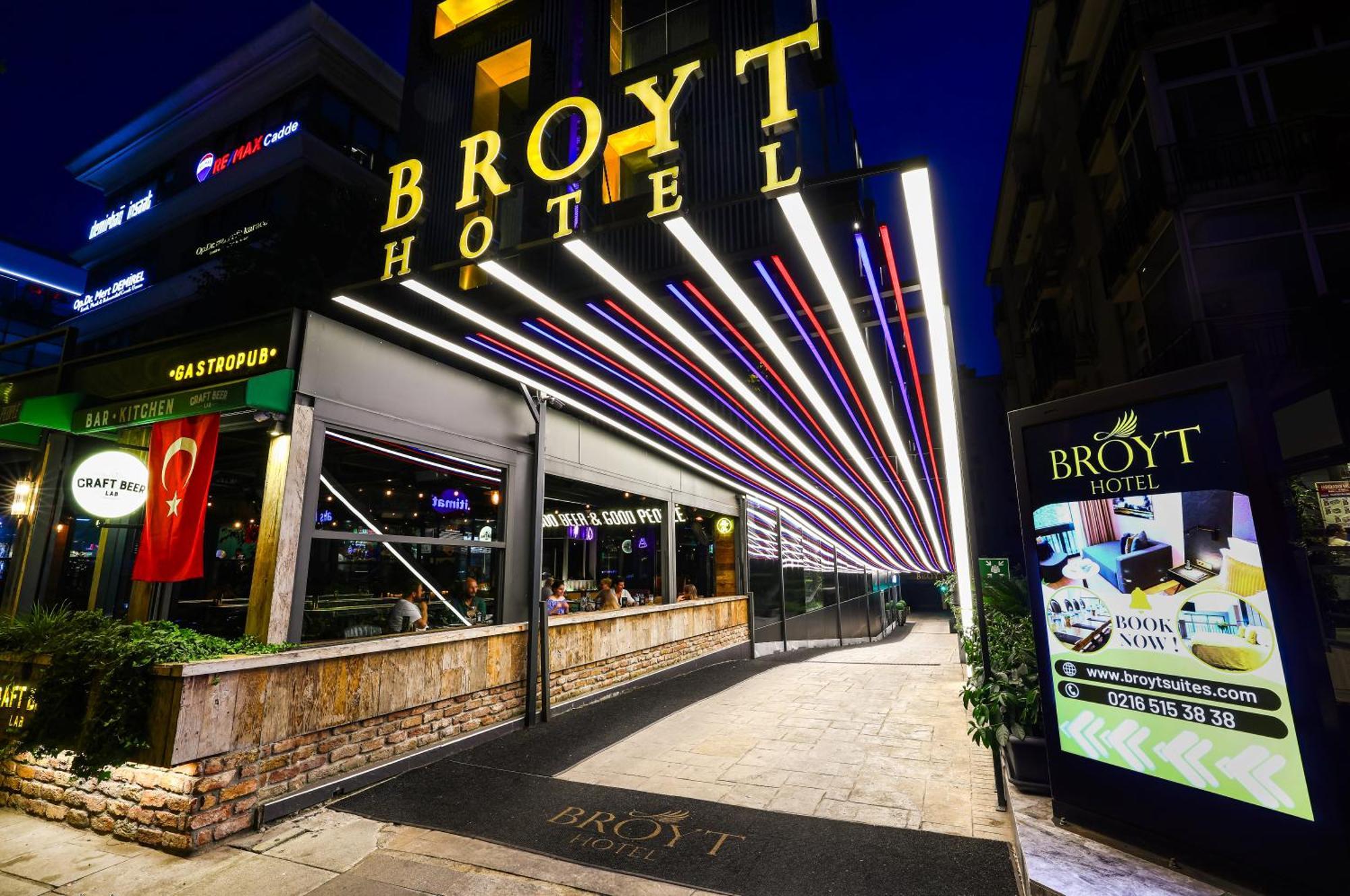 Broyt Hotel Istanbul Exterior foto